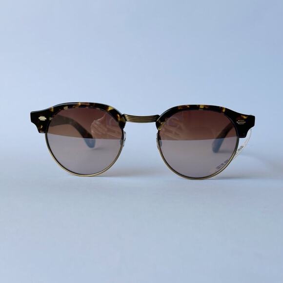 Garrett Leight Other - Garrett Leight Oakwood Tuscan Tortoise Brushed Gold Sunglasses with the case